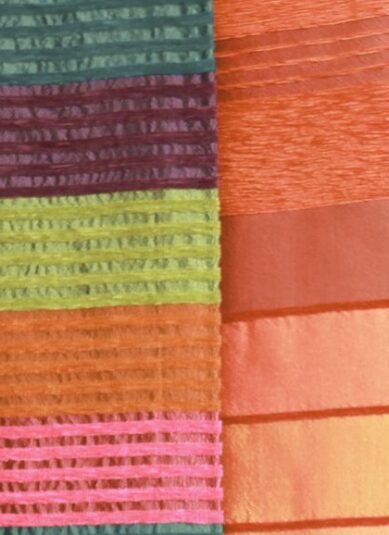 Image of colorful tapestries