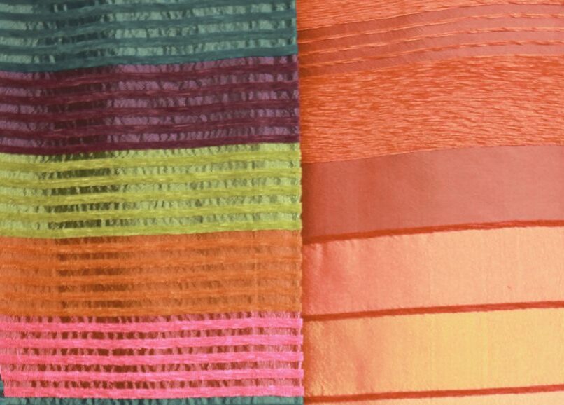 Image of colorful tapestries